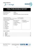 Final Publishable Project Report